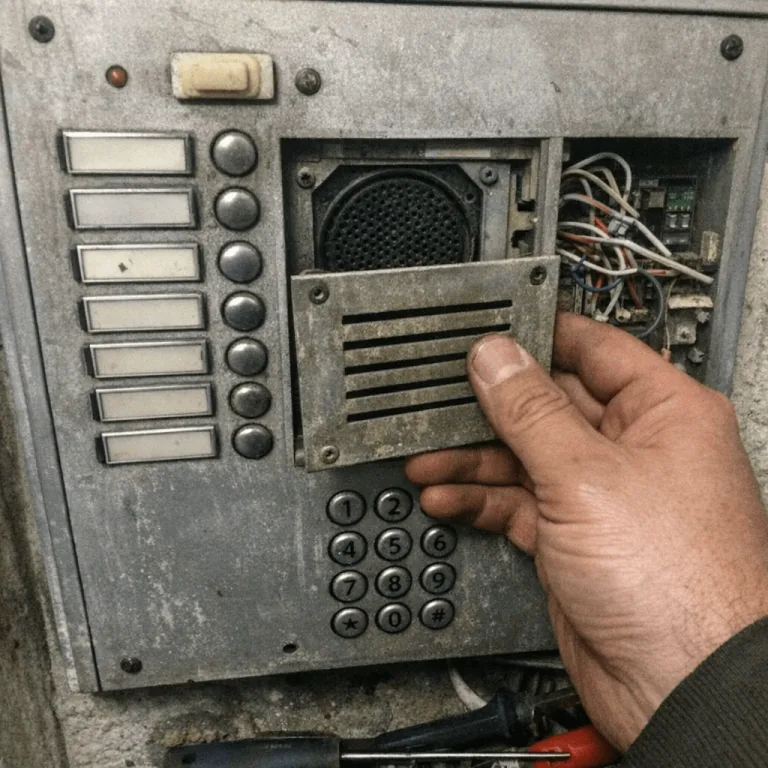 Audio-Kommunikationsanlage am Mehrfamilienhaus